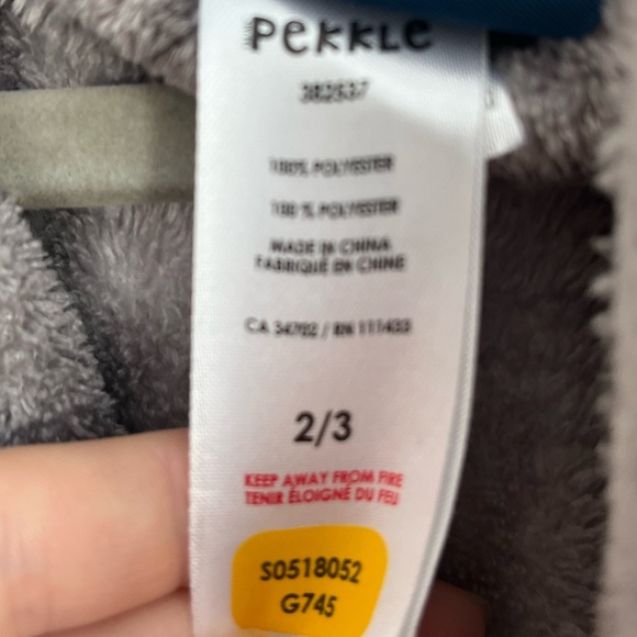 Pekkle Fleece Koala Robe - Picture 3 of 3